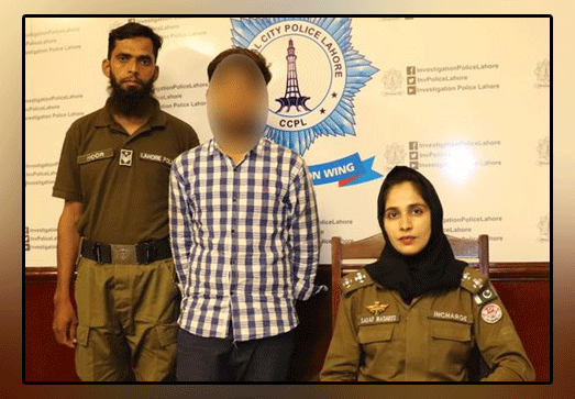 Accused of raping third class student arrested in Nishtar Colony