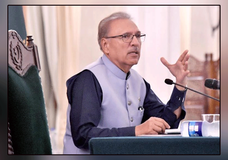 India is involved in a hybrid war against Pakistan, says President Dr Arif Ali