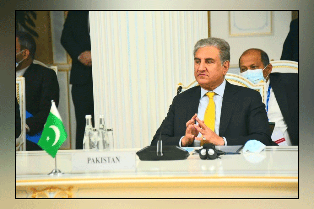 Foreign Minister Shah Mehmood Qureshi arrived in Tajikistan on a three-day official visit