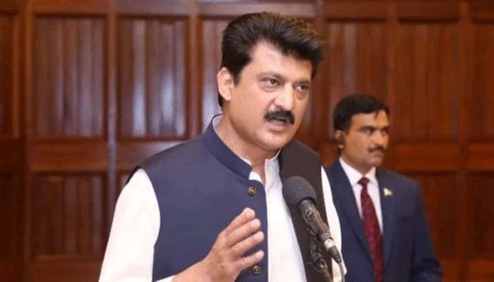 Leader of the House Shehzad Wasim's speech during the noise of the opposition
