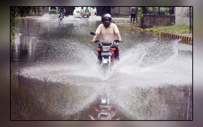 Rain, pleasant weather in different areas including Lahore
