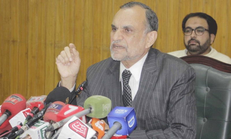 Azam Swati's statement to set fire to Election Commission