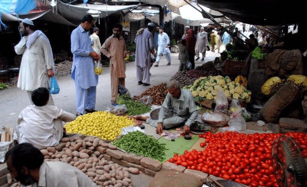 Rates of vegetables and fruits continue in Lahore