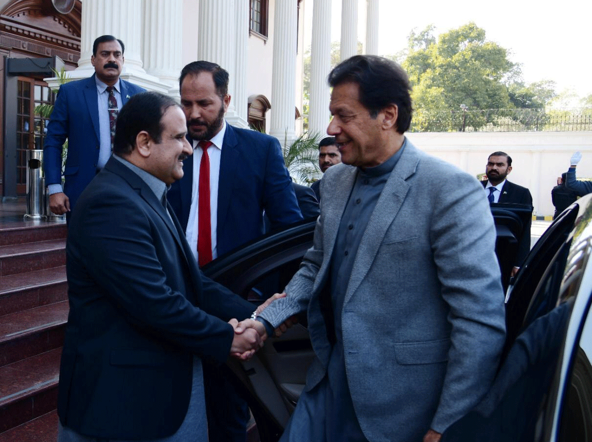 Prime Minister Imran Khan arrived in Lahore on an important visit