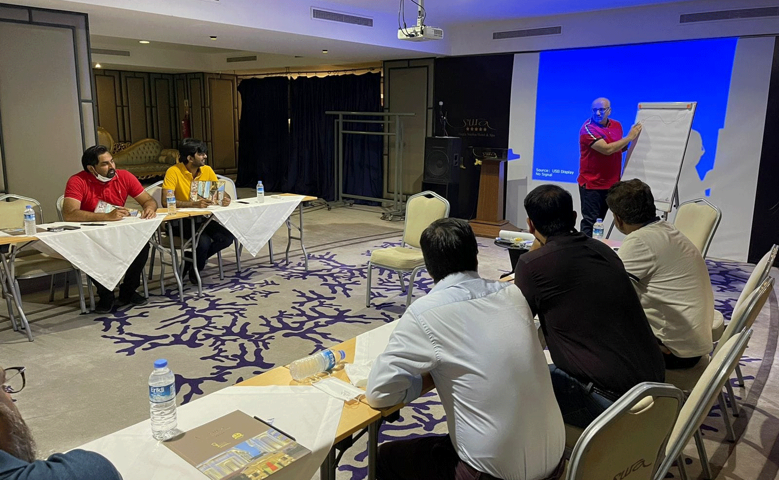 A seven-day training workshop for the senior team of Neo News is underway in Turkey