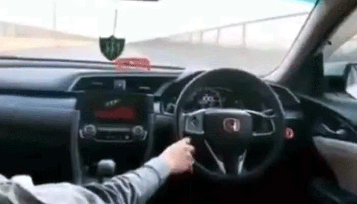Dangerous driver sitting in passenger seat Tuck Tucker arrested