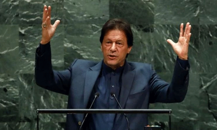 Prime Minister Imran Khan will address the UN General Assembly today