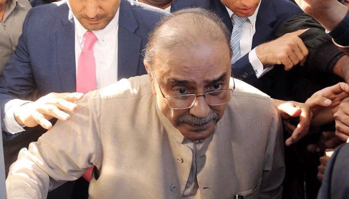 Court orders Zardari to appear, rejects plea to charge video link