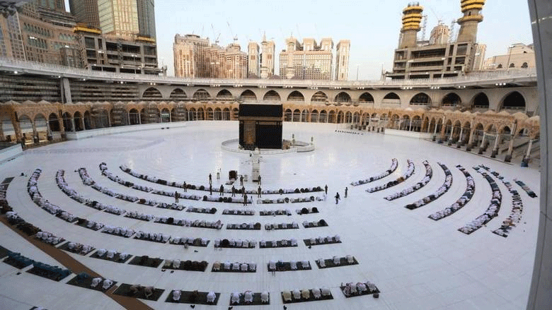Saudi Arabia restores prayer space in the third extension of the Grand Mosque