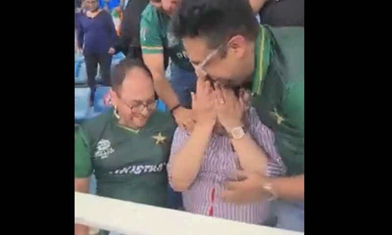 India\'s historic defeat, Captain Babar Azam\'s father is happy