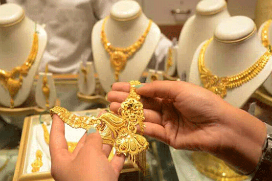 ملک میں فی تولہ سونے کی قیمت میں کمی ریکارڈ 
